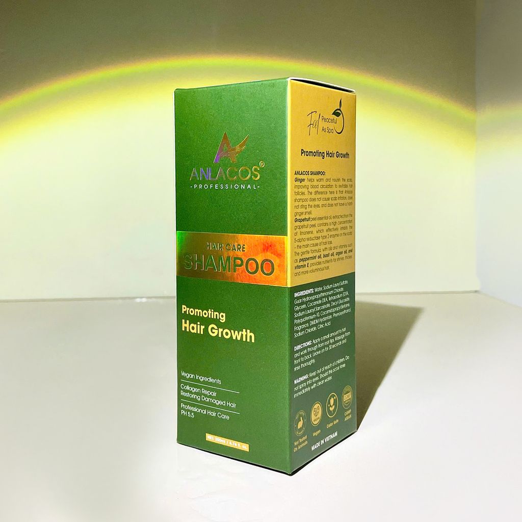 Dầu Gội Cao Cấp Dưỡng Tóc Mọc Lại Anlacos 200ml