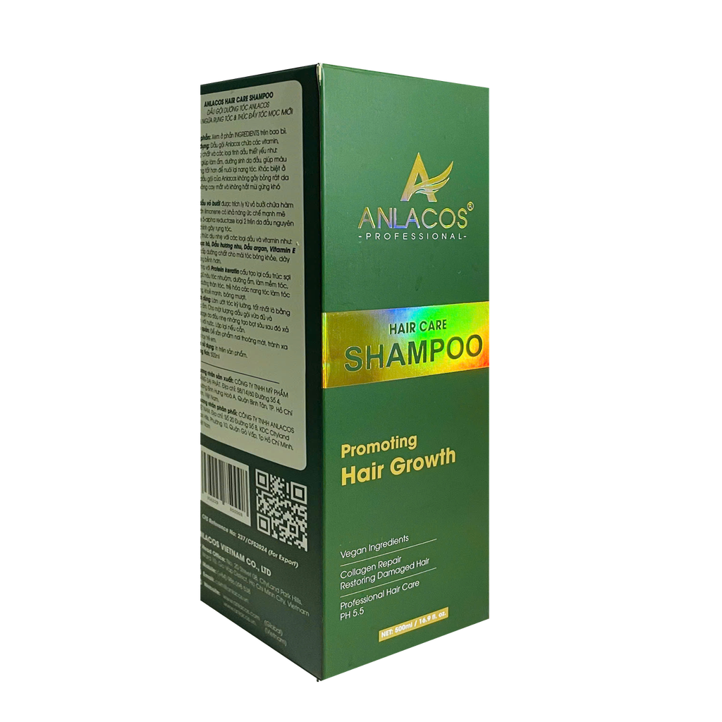 Dầu Gội Cao Cấp Dưỡng Tóc Mọc Lại Anlacos 500ml
