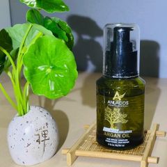 [Tặng sữa tắm 500ml] Serum dưỡng tóc Anlacos dầu dưỡng Argan Oil cao cấp 60ml