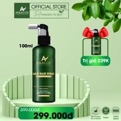 [Tặng xịt dưỡng 50ml] Xịt dưỡng tóc tinh dầu Anlacos mọc tóc từ bưởi gừng 100ml