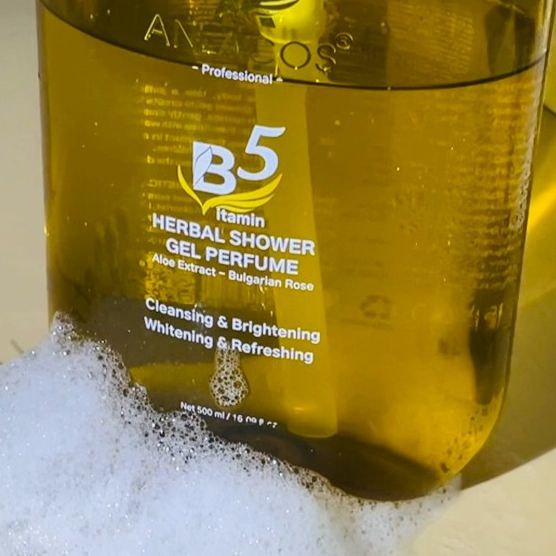 [Tặng dầu xả 200ml] Sữa tắm Anlacos 500ml dưỡng ẩm sáng da giảm mụn hương nước hoa Bulgarian