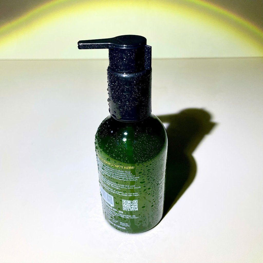 [Tặng combo gội xả 40ml] Dầu gội Anlacos thuần chay gừng bưởi mọc tóc 200ml