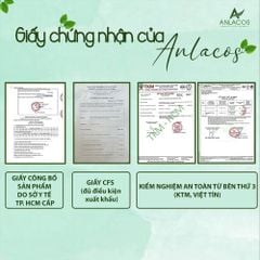 [Tặng lược gỗ đàn hương] Dầu xả Anlacos dùng massage da đầu gừng bưởi thuần chay 200ml