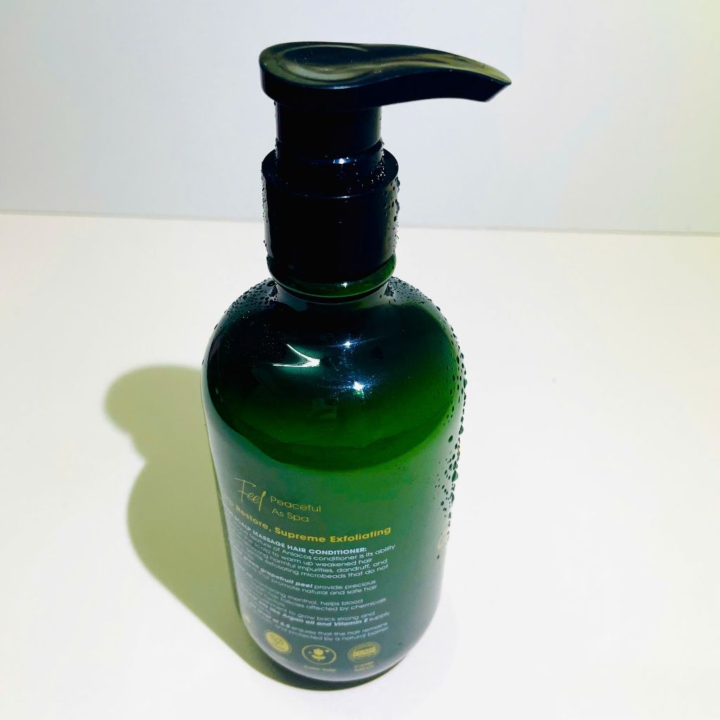 [Tặng dầu gội 200ml] Dầu xả Anlacos dùng massage da đầu mọc tóc gừng bưởi 500ml