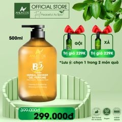 [Tặng dầu xả 200ml] Sữa tắm Anlacos 500ml dưỡng ẩm sáng da giảm mụn hương nước hoa Bulgarian