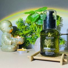 [Tặng máy sấy Gaabor] Serum dưỡng tóc Anlacos dầu dưỡng Argan Oil cao cấp 60ml