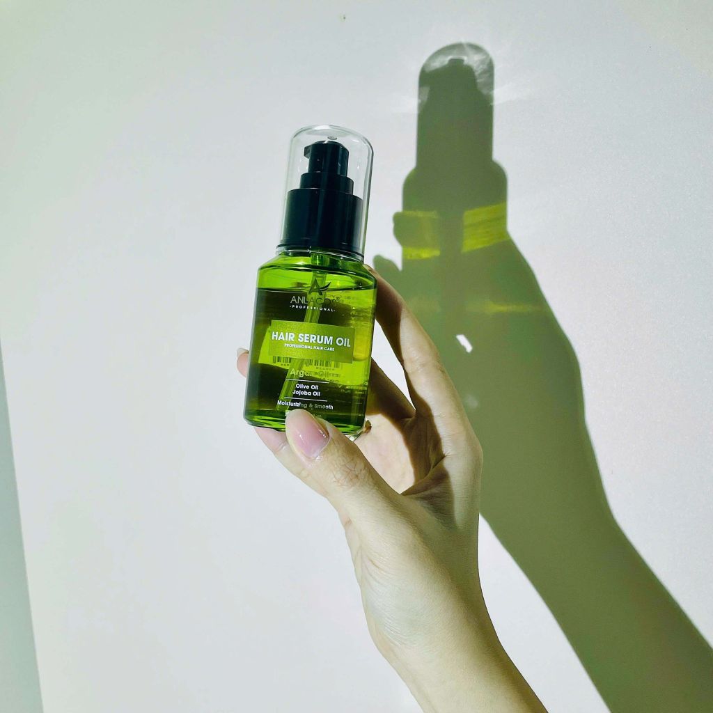 Serum Dưỡng Tóc Argan Oil Cao Cấp Phục Hồi Anlacos 60ml