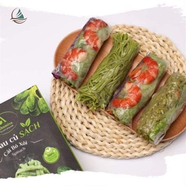 Mì cải Bina tươi sạch sấy lạnh Noah Healthy