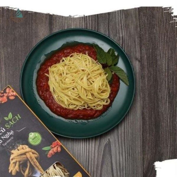 Mì củ Nghệ tươi sạch sấy lạnh Noah Healthy-240gr