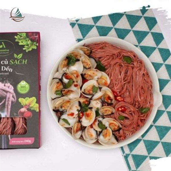 Mì củ Dền tươi sạch sấy lạnh Noah Healthy-240Gr