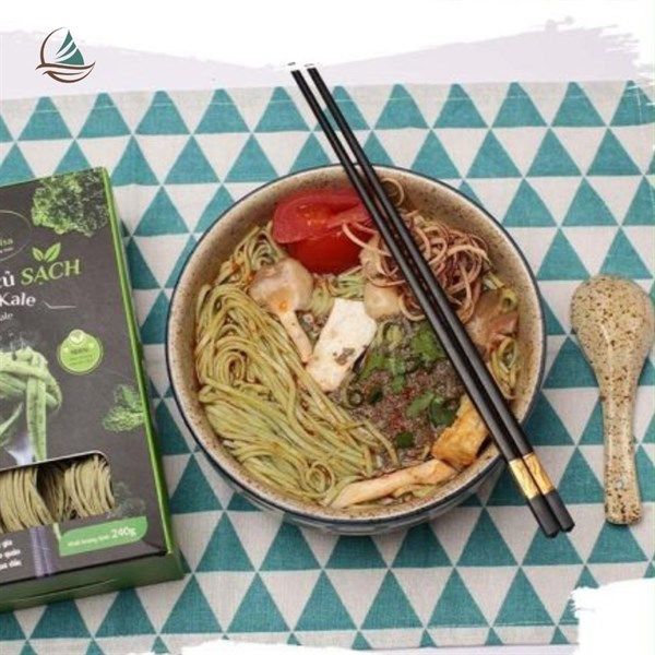 Mì cải Kale tươi sạch sấy lạnh Noah Healthy