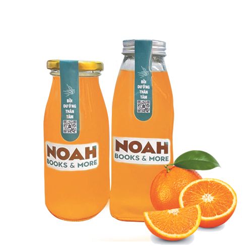 Trà mật dừa nước tươi Noah Healthy Mix Cam Chai