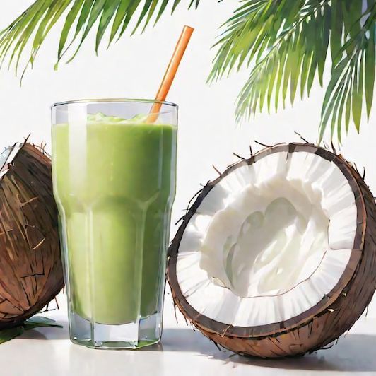 Sinh tố Dừa bơ Noah Healthy