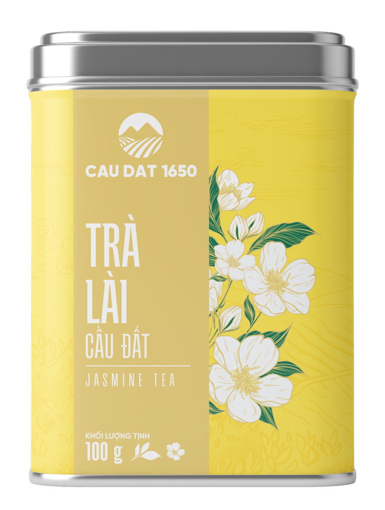 Trà Lài Cầu Đất Hộp Thiếc 100g