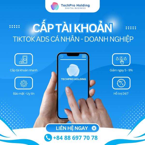  TÀI KHOẢN TIKTOK ADS 