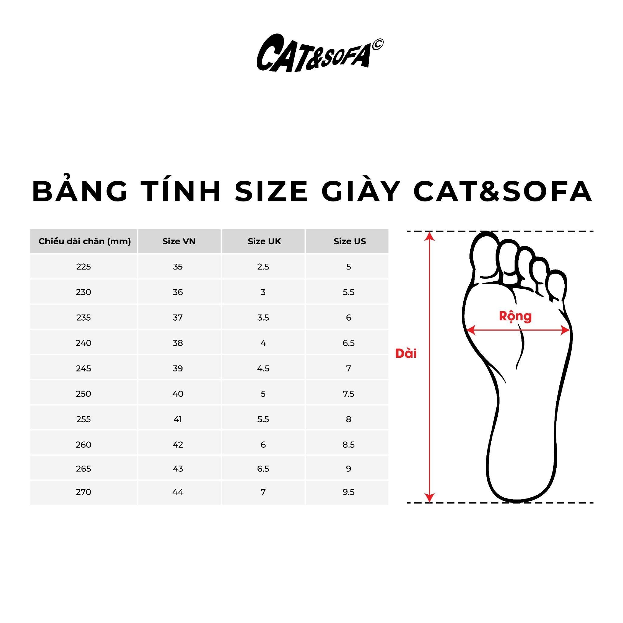  Giày Sneakers Cat&Sofa CAM Fur 01 