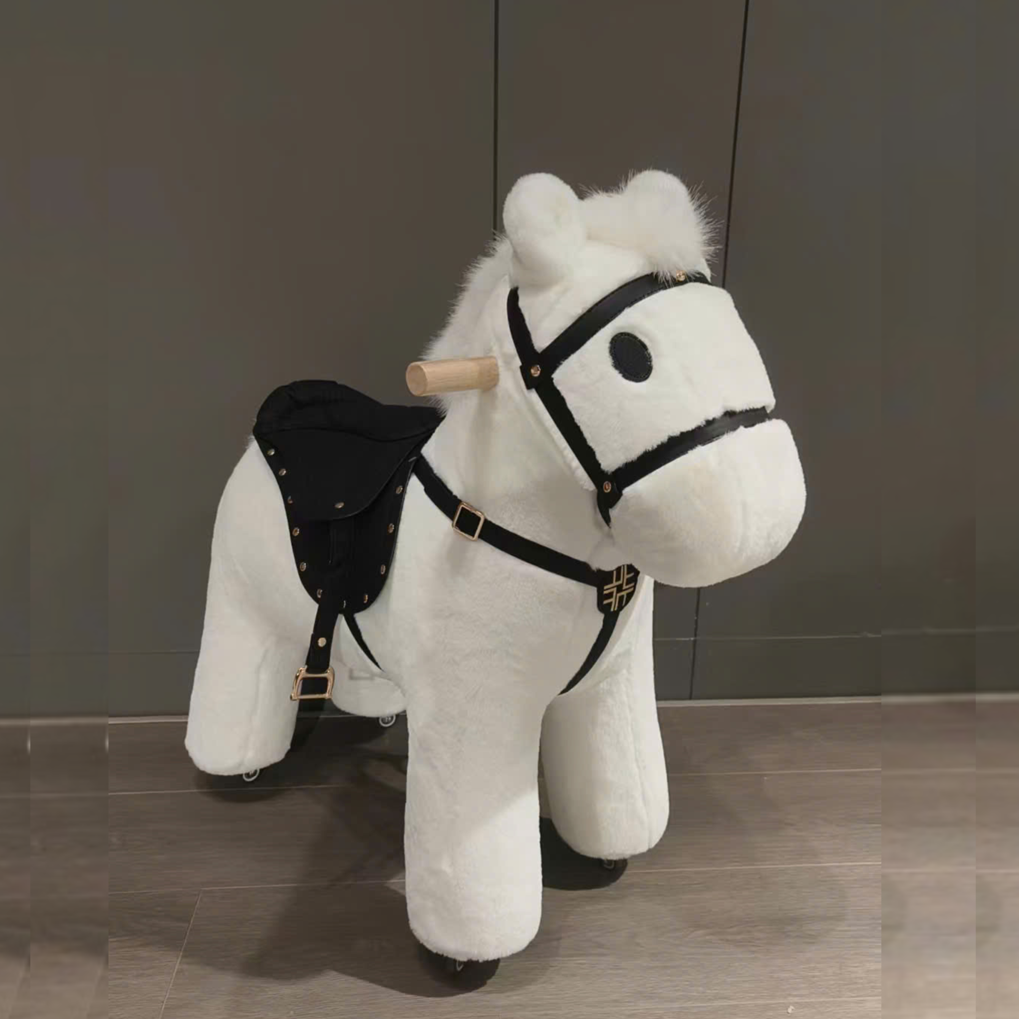 GHẾ HÌNH THÚ BÁNH XE PULLEY HORSE