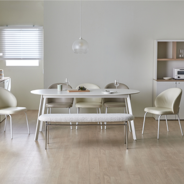 BÀN ĂN CERAMIC NHẬP KHẨU BROWNIE (4 CHỖ / 6 CHỖ)