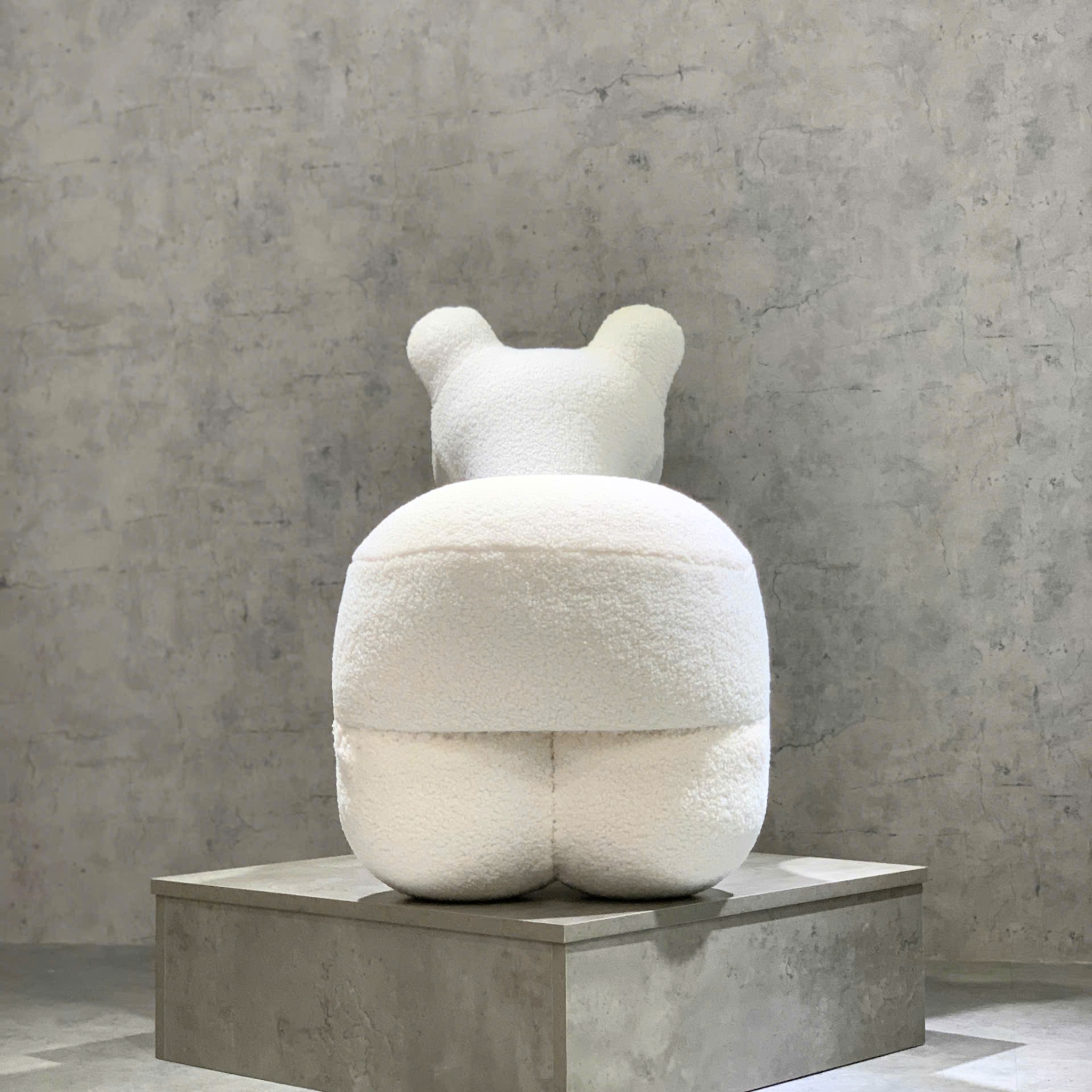 GHẾ HÌNH THÚ CƯNG PONY LÔNG XÙ