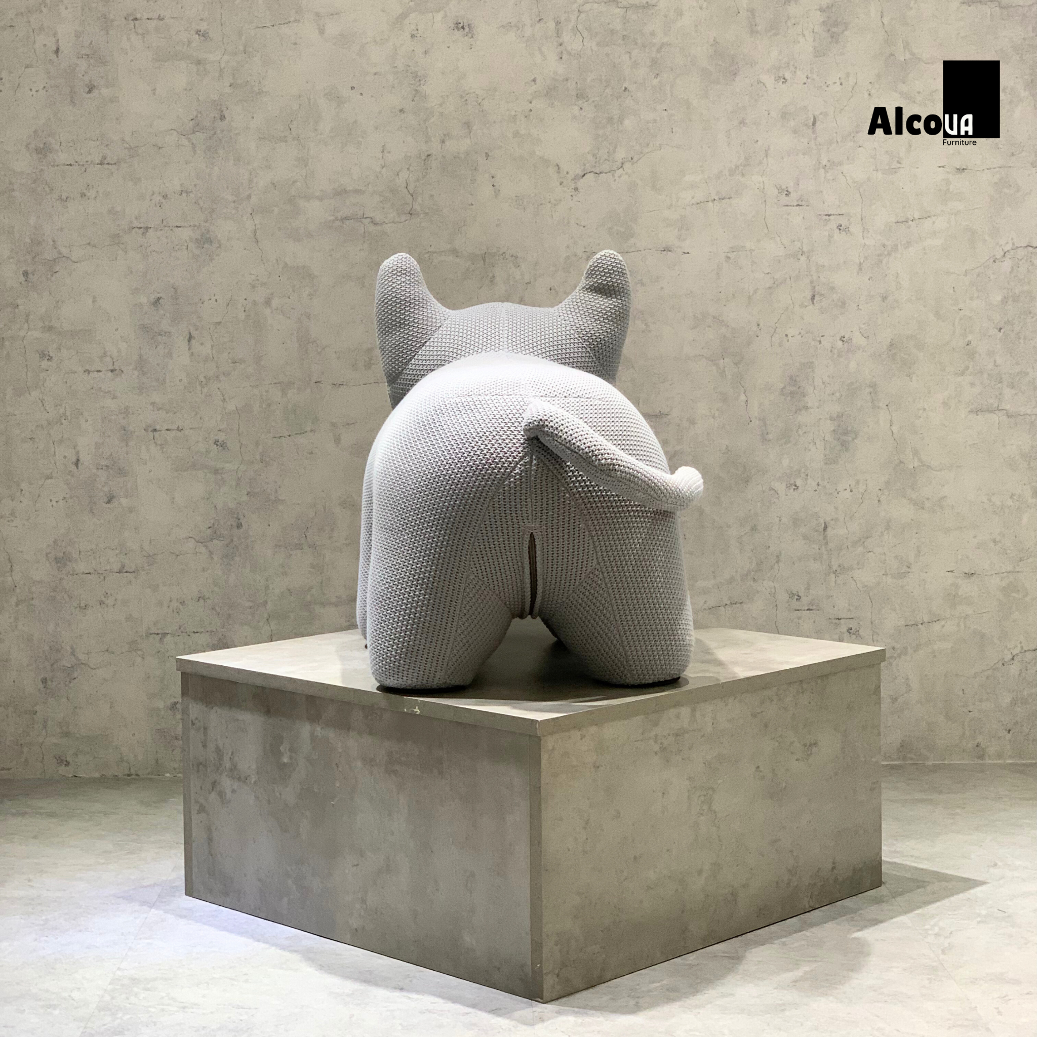 GHẾ HÌNH THÚ CƯNG MÈO Ú