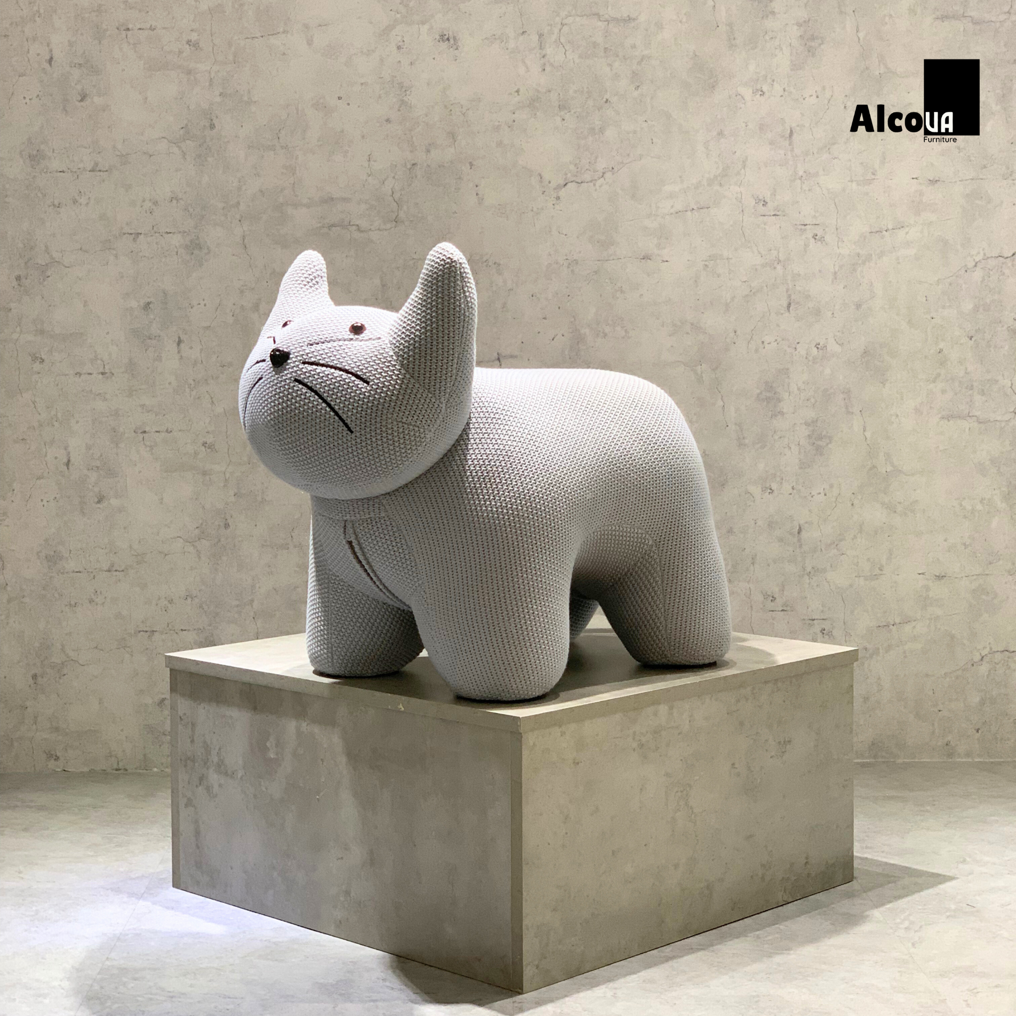 GHẾ HÌNH THÚ CƯNG MÈO Ú