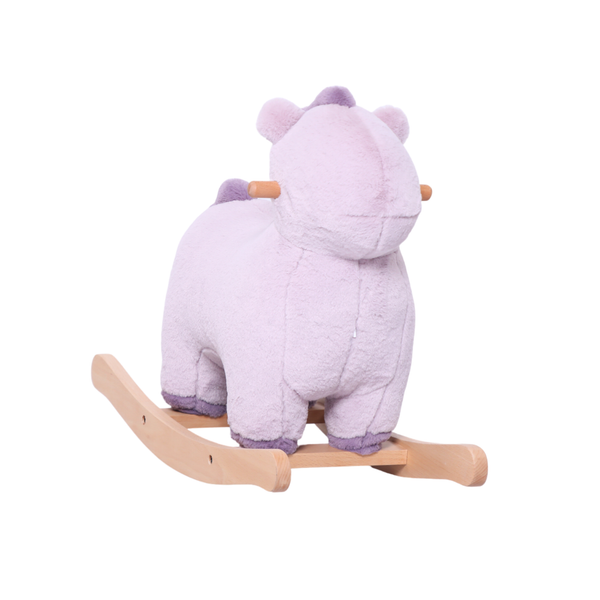 GHẾ HÌNH THÚ BẬP BÊNH NGỰA TÍM