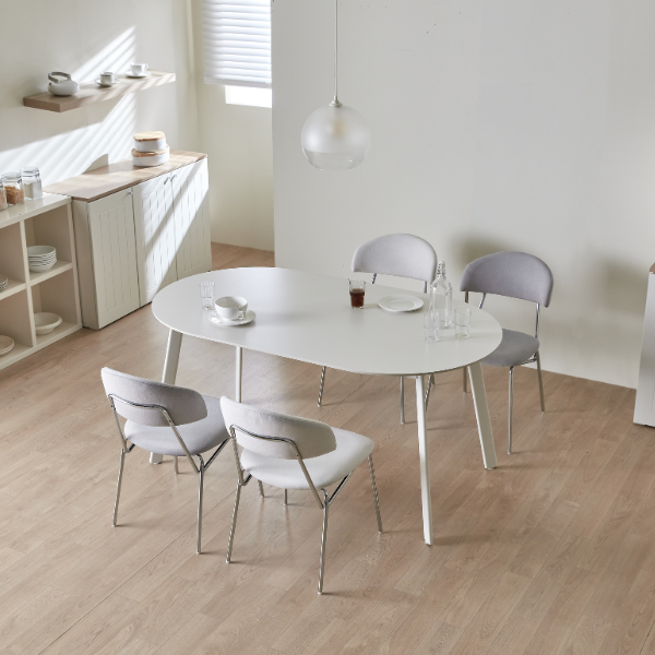 BÀN ĂN CERAMIC NHẬP KHẨU BROWNIE (4 CHỖ / 6 CHỖ)