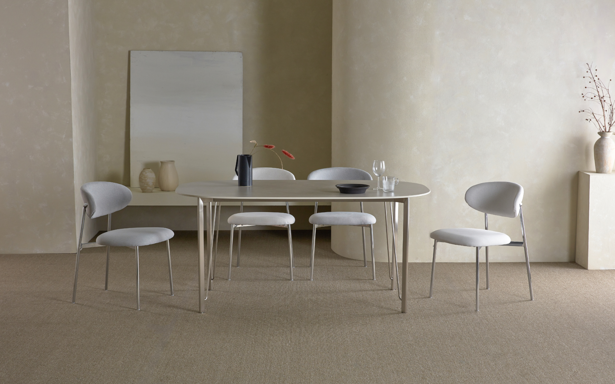 BÀN ĂN GRACE CERAMIC NHẬP KHẨU (4 CHỖ / 6 CHỖ)