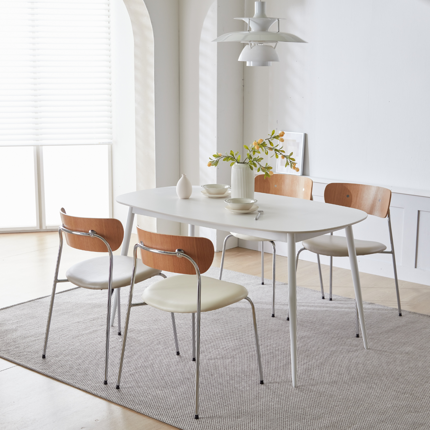 BÀN ĂN M12T CERAMIC NHẬP KHẨU (4 CHỖ / 6 CHỖ)