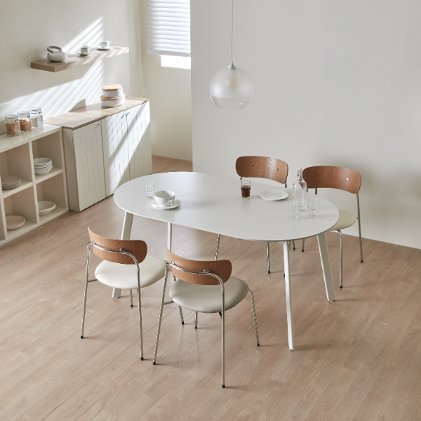 BÀN ĂN CERAMIC NHẬP KHẨU BROWNIE (4 CHỖ / 6 CHỖ)