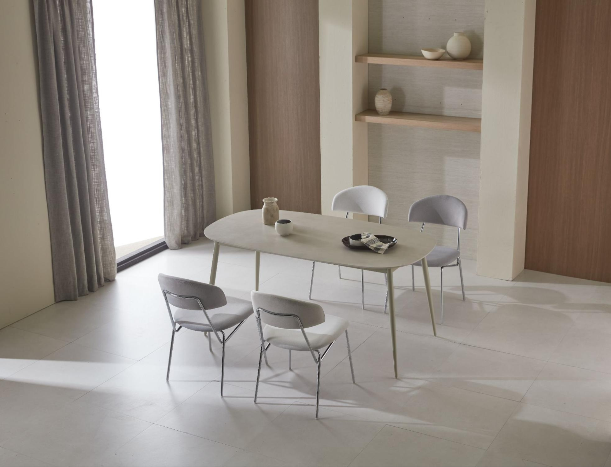 GHẾ HARP BẰNG VẢI CHỐNG THẤM NƯỚC (EASY CLEAN) NHẬP KHẨU