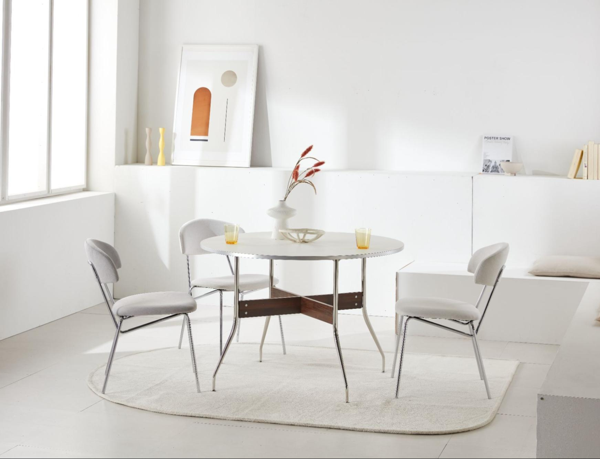 GHẾ HARP BẰNG VẢI CHỐNG THẤM NƯỚC (EASY CLEAN) NHẬP KHẨU