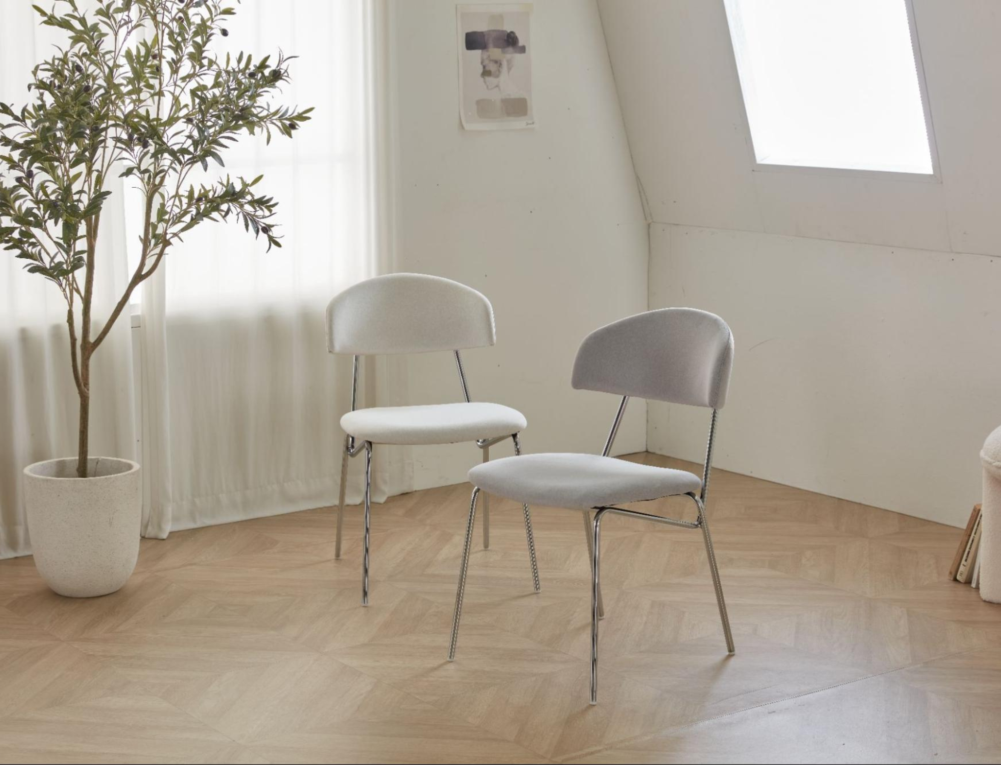 GHẾ HARP BẰNG VẢI CHỐNG THẤM NƯỚC (EASY CLEAN) NHẬP KHẨU