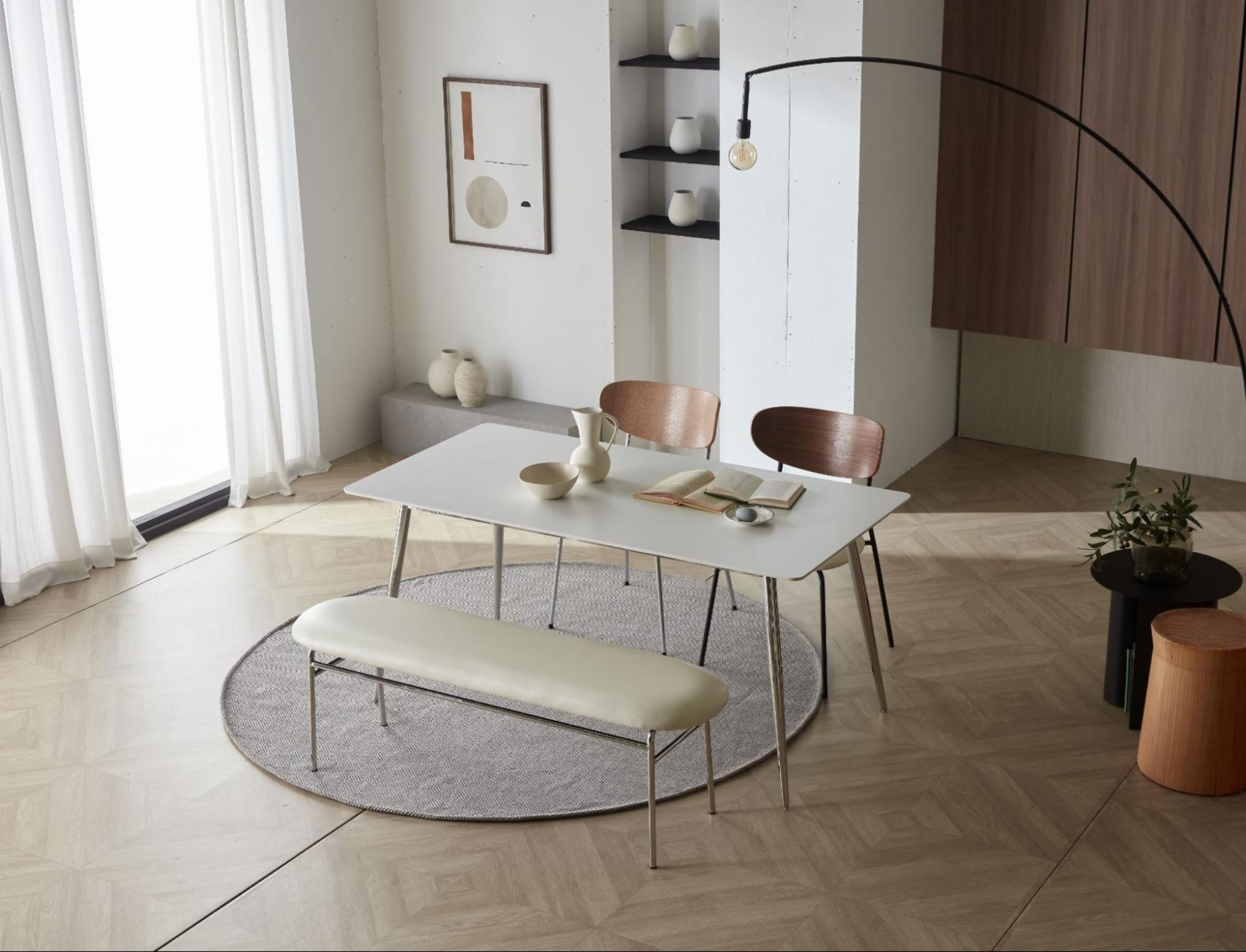 BÀN ĂN M12T CERAMIC NHẬP KHẨU (4 CHỖ / 6 CHỖ)