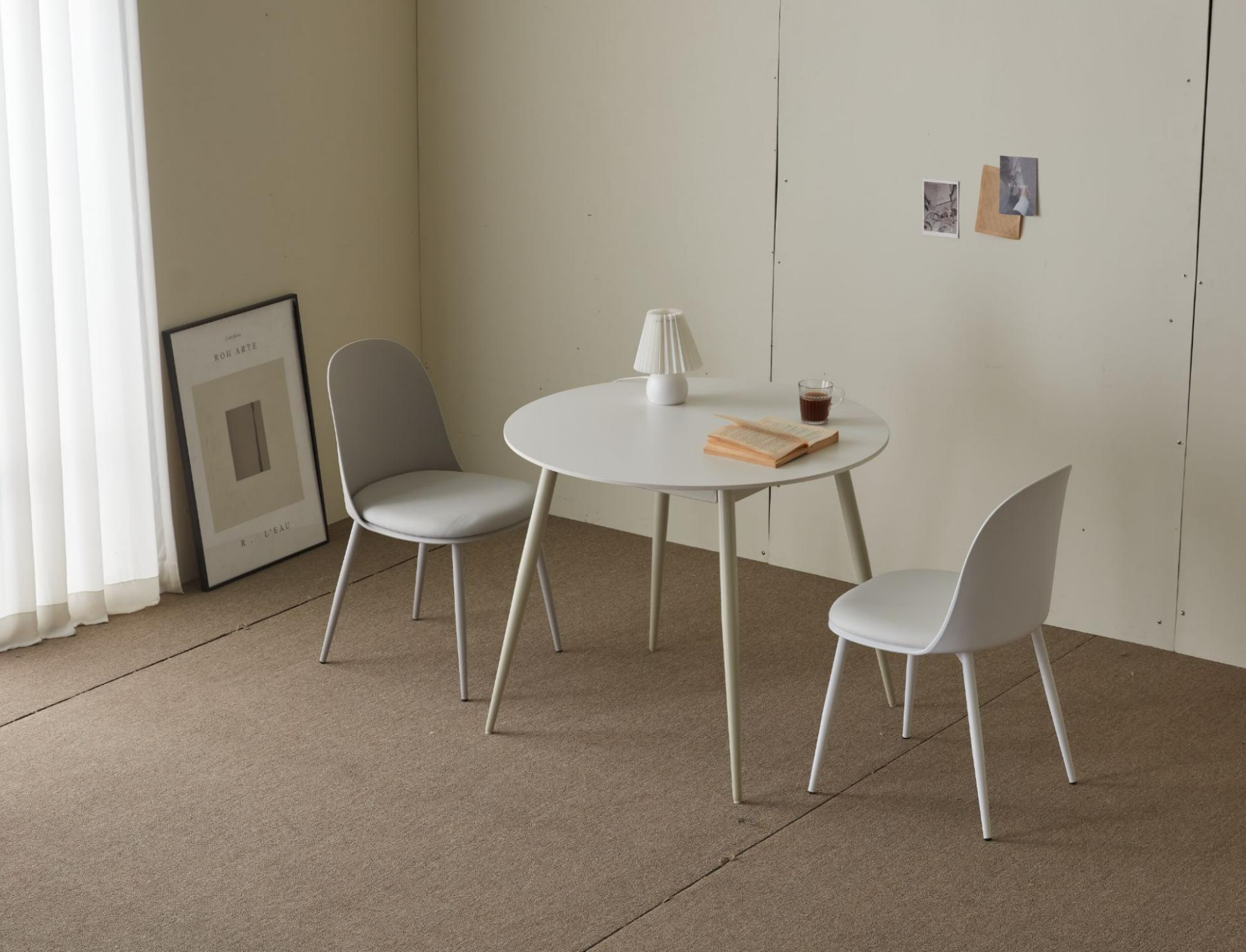 BÀN ĂN TRÒN M 12T CERAMIC NHẬP KHẨU (2 CHỖ / 4 CHỖ)