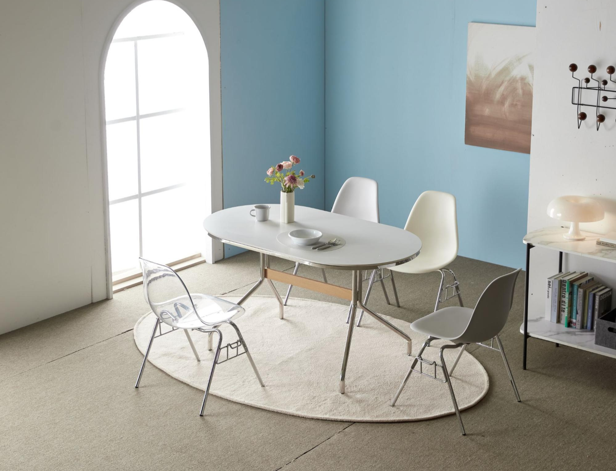 BÀN ĂN MORGEN CERAMIC NHẬP KHẨU (4 CHỖ / 6 CHỖ)