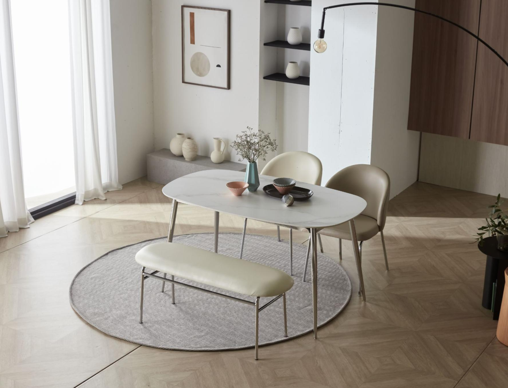 GHẾ  BĂNG SHEAN DA NHÂN TẠO PU NHẬP KHẨU