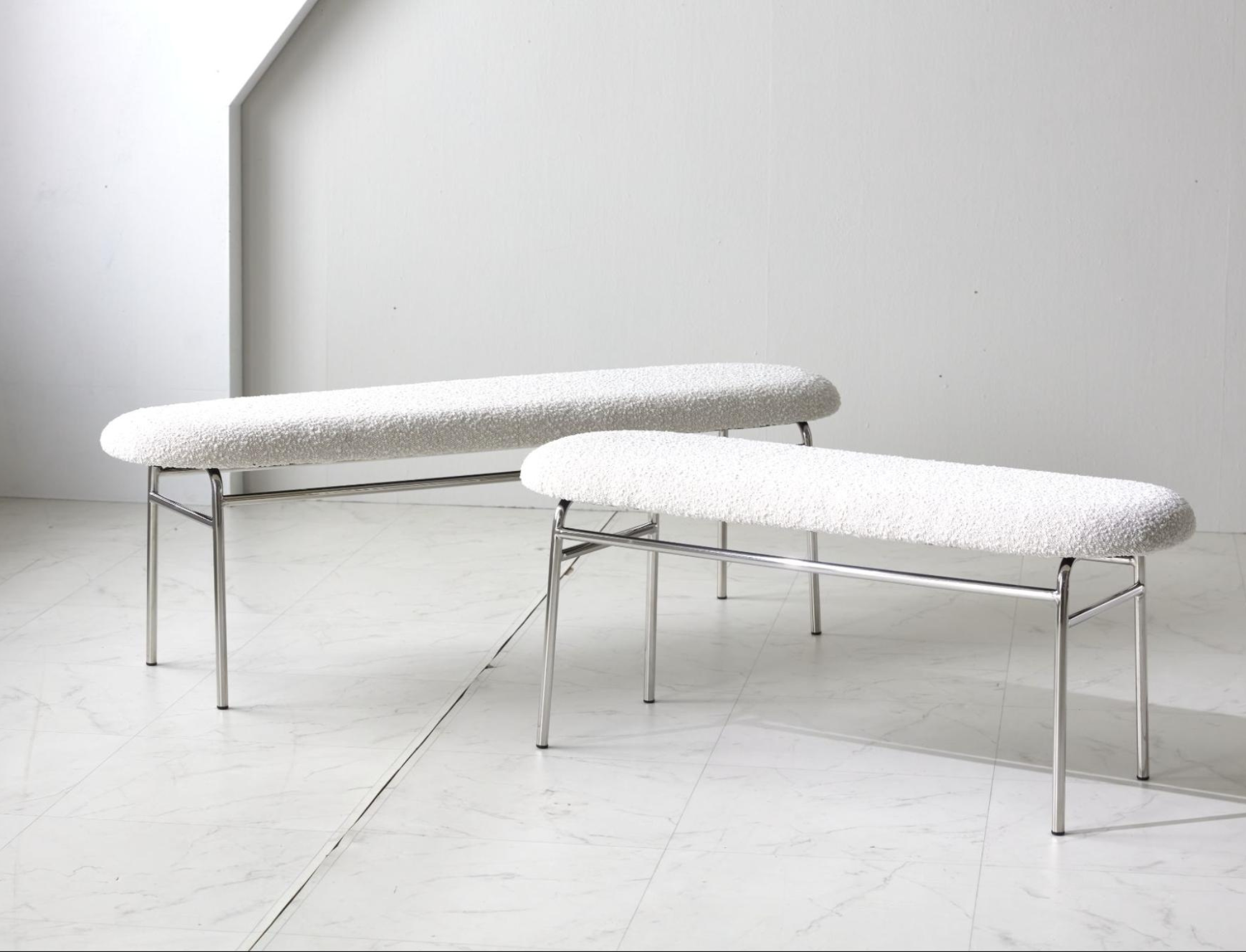 GHẾ  BĂNG SHEAN VẢI BOUCLÉ NHẬP KHẨU