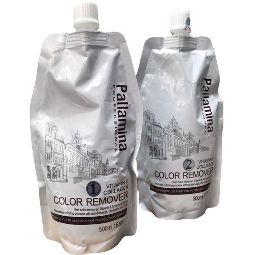 Bóc màu đỏ đen, màu oxy hóa Pallamina Color Remover Hair 500mlx2
