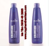 Chính hãng️ Gội xả tím khử sắc tố vàng Elgon Silver 300mlx2
