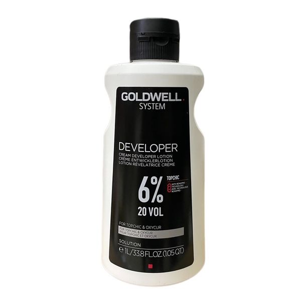 Dung môi pha màu nhuộm Oxy Goldwell Topchic (3%, 6%, 9%, 12% ) 1000ml