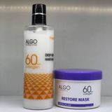 Hấp dầu phủ lụa ( dạng chai ) Collagen 60s Deep Repair Hair Mask Algo 500ml [ New ]