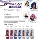 Dầu xả làm mới màu nhuộm MyRefresh Color Depositing Conditioner Mydentity 177ml
