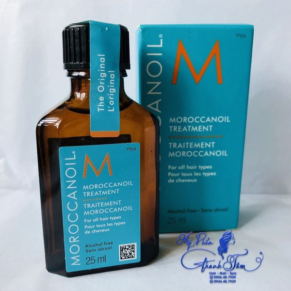 Tinh dầu dưỡng tóc Moroccanoil Treatment Original 25ml ( For All Hair Types ) - [ New 2023 ]