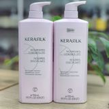 Dầu gội xả làm mượt tóc Goldwell Kerasilk Nourished Controlled Smoothing 750mlx2 [ New ]