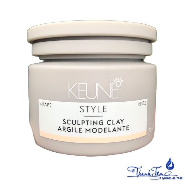 Sáp tạo kiểu giữ nếp tóc mạnh Keune Style Sculpting Clay 75ml [ New ]