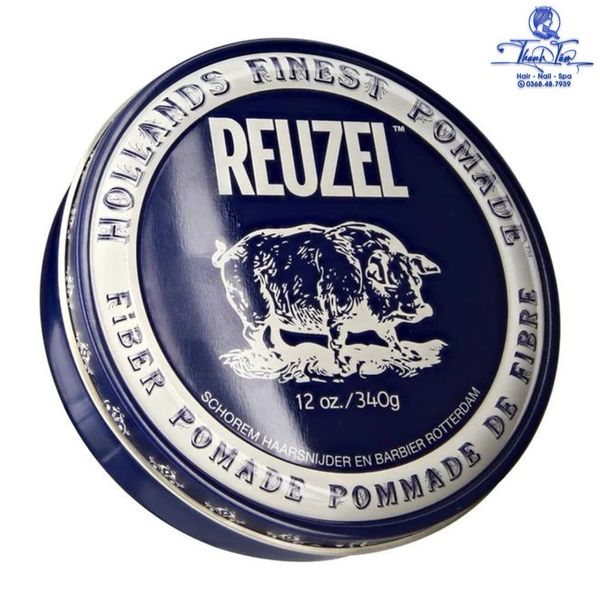 Sáp giữ nếp cứng độ bóng mờ Reuzel Fiber Pomade [ New ]