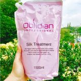 Hấp dầu dưỡng tóc siêu mềm mượt Obsidian Silk Treatment 1500ml ( dạng túi ) [ New ]