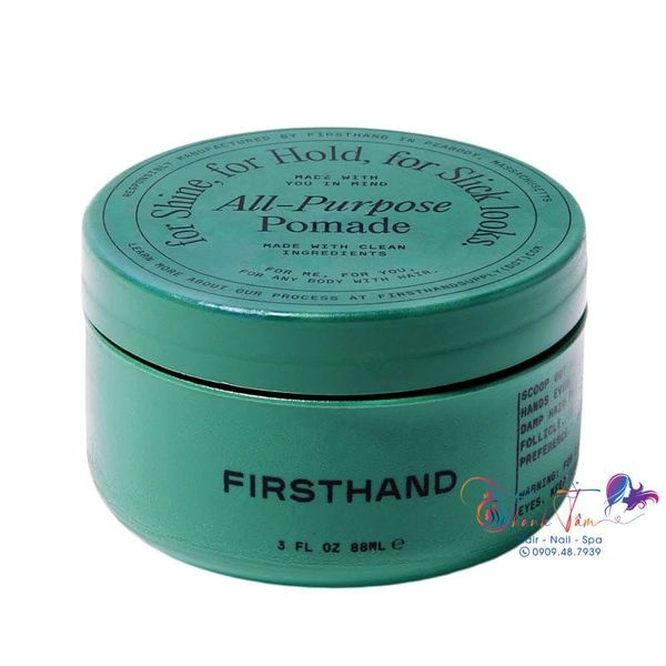 Sáp vuốt tóc nam chính hãng Firsthand Supply All-Purpose Pomade 88ml ( Mỹ ) [ New ]