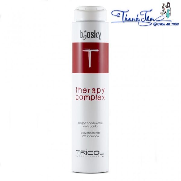 { New 2023 } Dầu gội chống rụng và kích thích mọc tóc Tricol Biosky Therapy Complex Shampoo 250ml
